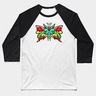 BUTTERFLY ILLUSTRATIONS Baseball T-Shirt